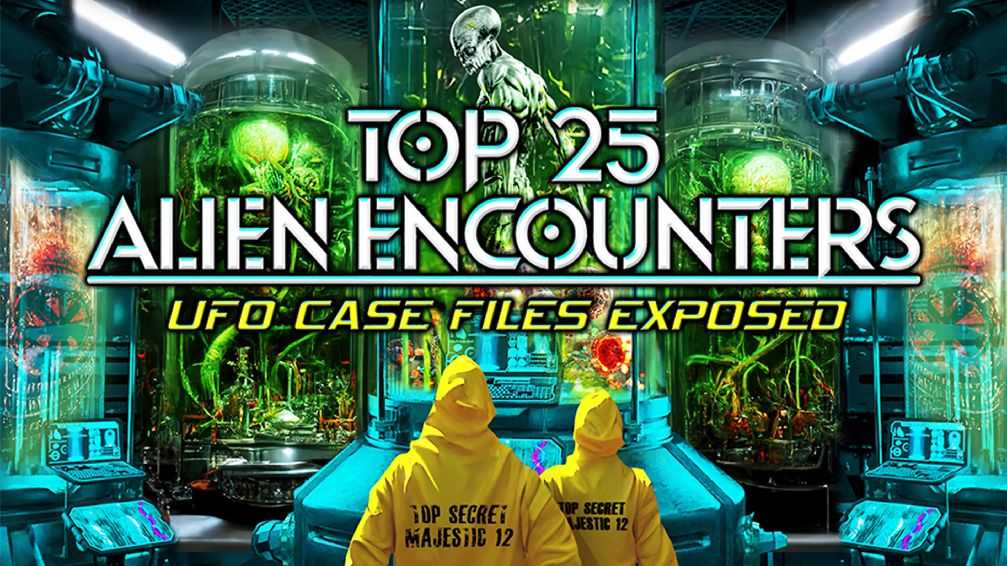 Top 25 Alien Encounters: UFO Case Files Exposed poster